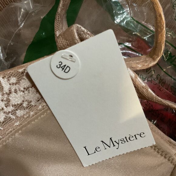 Le Mystere Underwire Plunge T-Shirt Bra 34D - Picture 3 of 8